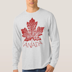 Camiseta Sudadera Cool Canadá Reto Hojas de Arce Recuerdo