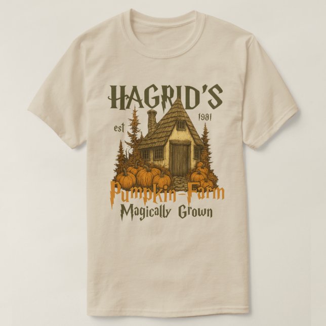 Camiseta sudadera de calabaza de hagrid Camisas sudorosas d (Diseño del anverso)