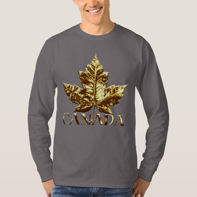 Camiseta Sudadera de Canadá Bandera de Canadá  Sudadera de  (Anverso)