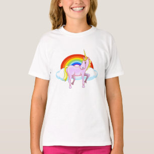 Camiseta Sudadera de Chica de Unicornio