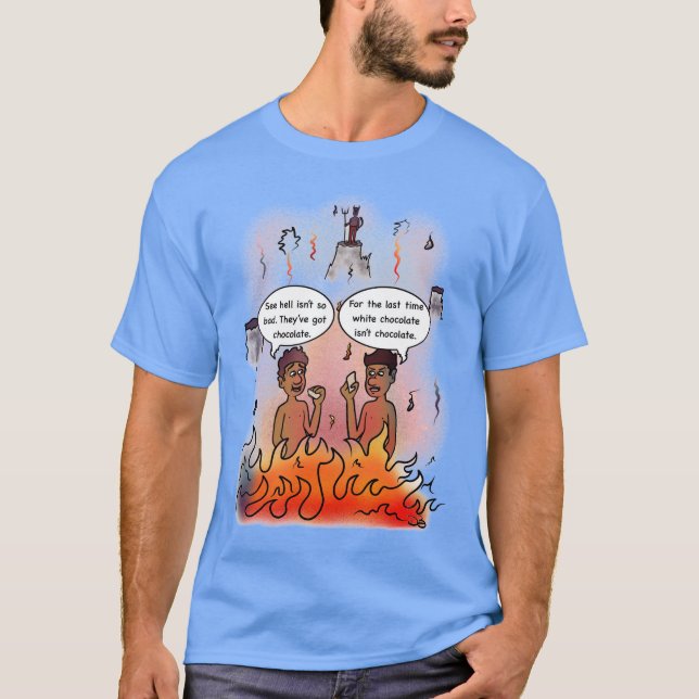 Camiseta Sudadera de chocolate blanco (Anverso)