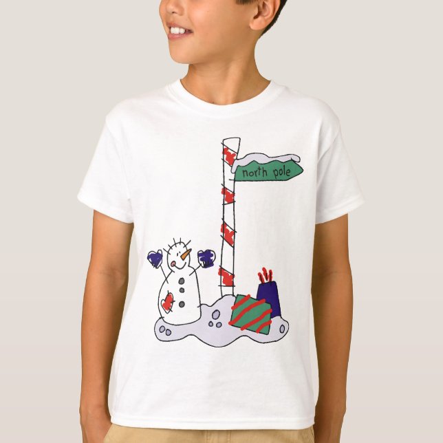 Camiseta Sudadera de los Navidades de niños (Anverso)