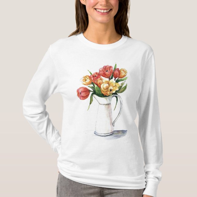 Camiseta Sudadera de los tulipanes (Anverso)