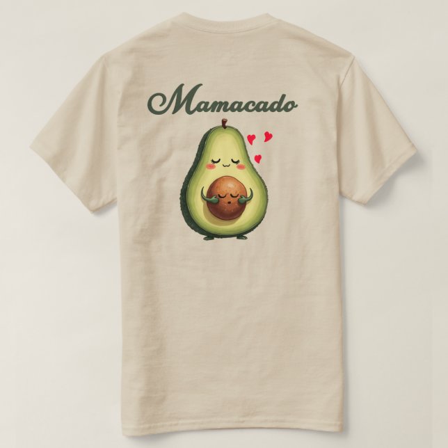 Camiseta Sudadera de mamacado elegante para las nuevas madr (Reverso del diseño)