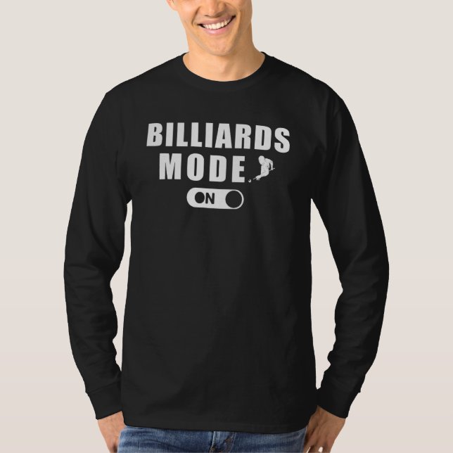 Camiseta Sudadera de manga larga en modo Billiard (Anverso)