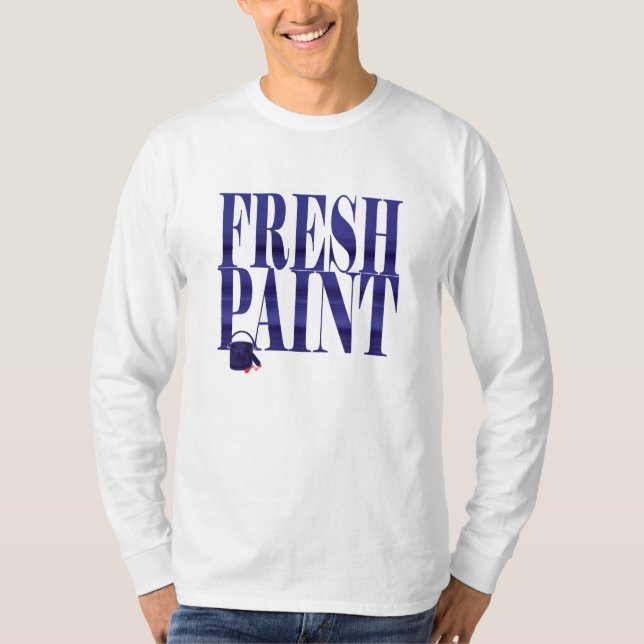 Camiseta Sudadera de pintura fresca (Anverso)