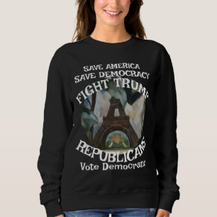 Camiseta sudadera DHS FBI CBP Trump Mujer 36 37 38
