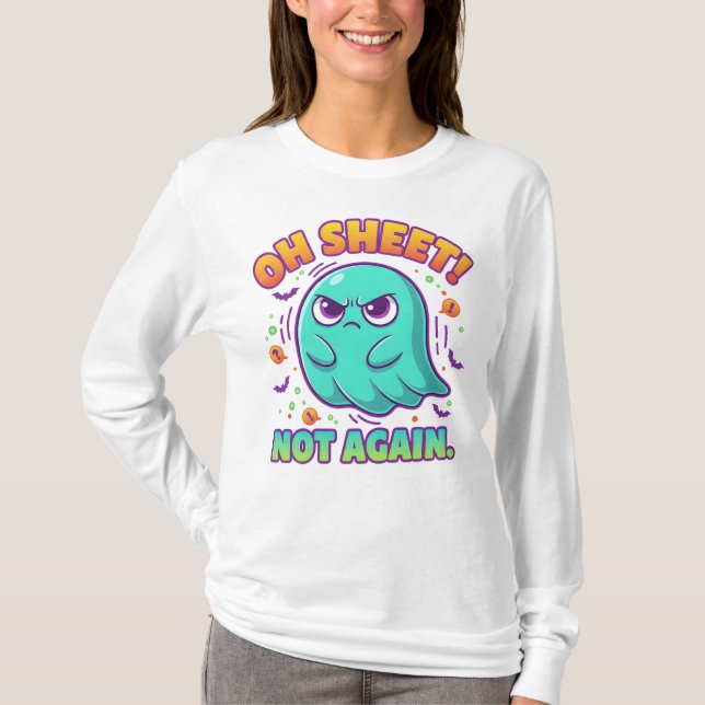 Camiseta Sudadera divertida de Halloween (Anverso)