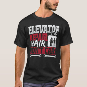 Camiseta Sudadera Elevador Mecánico pelo No Importa