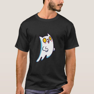 Camiseta Sudadera fantasma de gato suave
