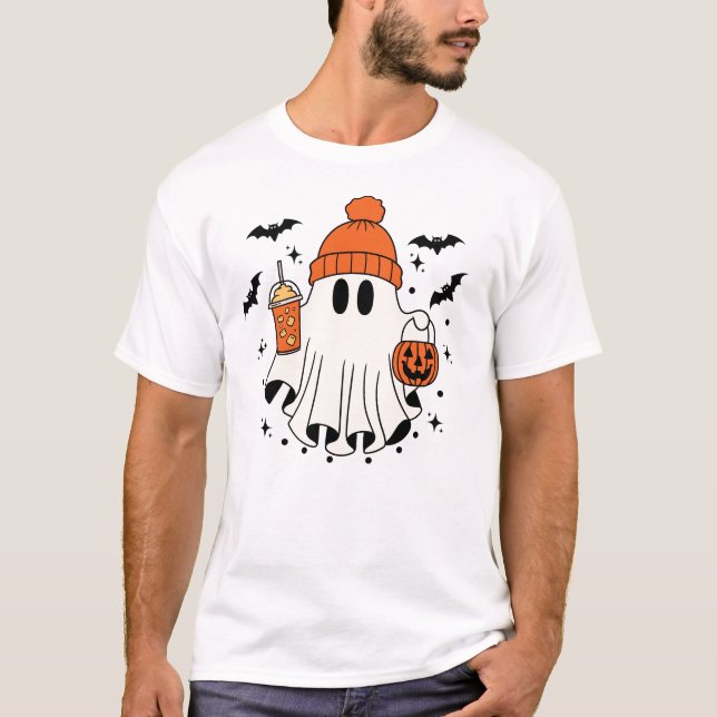 Camiseta Sudadera fantasma suave (Anverso)