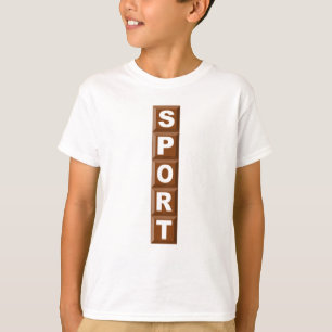CAMISETA SUDADERA HANES CHOCOLATE DEPORTE