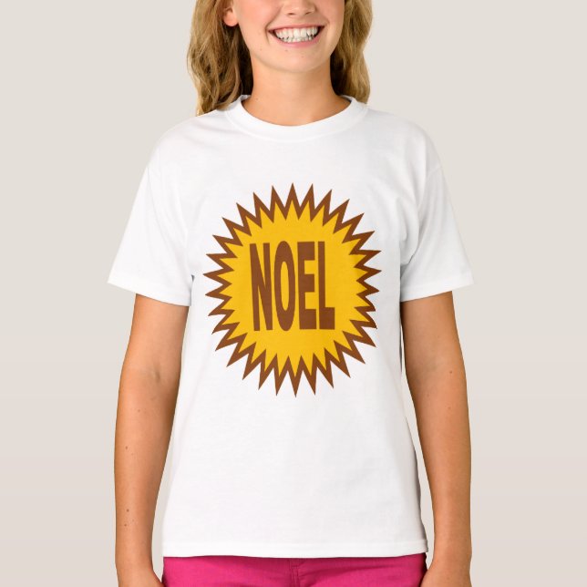 CAMISETA SUDADERA   HANES   STAR NOEL   CHOCOLAT (Anverso)