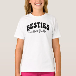 Camiseta Sudadera Kids Besties, Sudadera Mejor Amiga para N