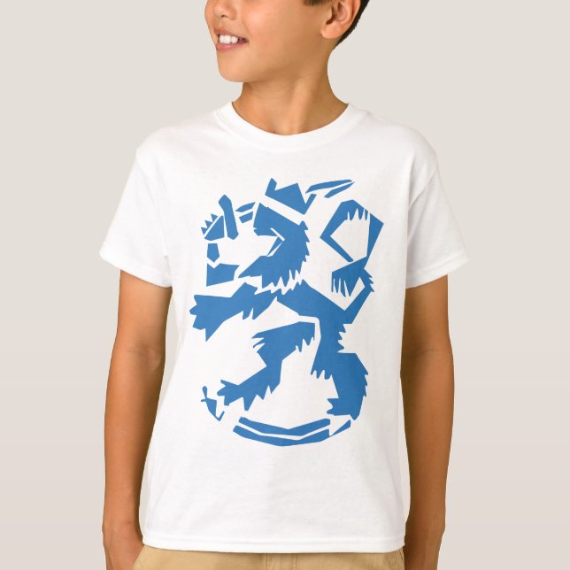Camiseta Sudadera para niños de león de partido (Anverso)