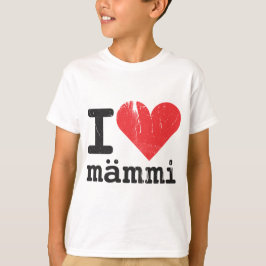 Camiseta sudadera para niños I Love Mämmi