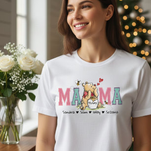 Camiseta Sudadera Personalizada de Mamá Osa con Nombres de