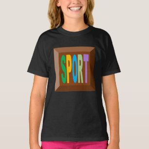 CAMISETA SUDADERA RAGLÁN DEPORTE CHOCOLATE CARAMELOS