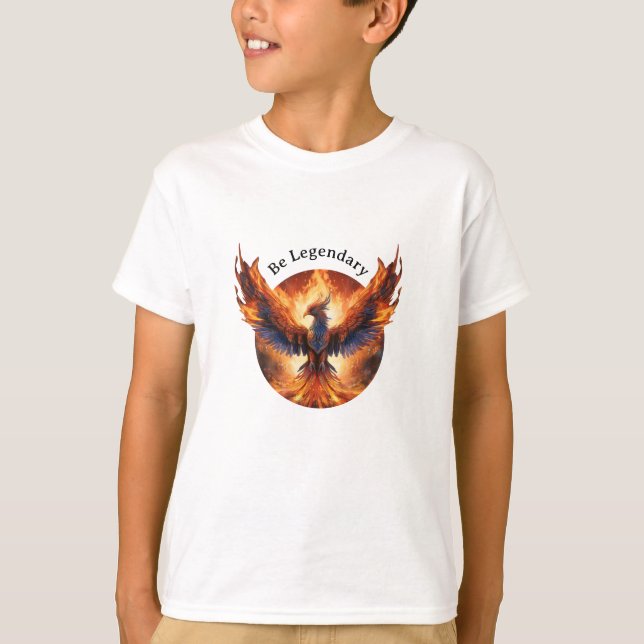 Camiseta Sudadera "Sé Legendario" (Anverso)