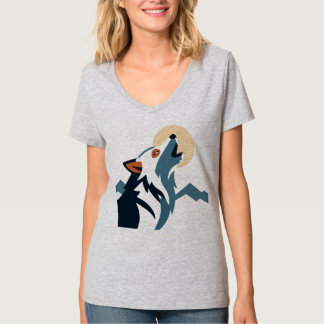 Camiseta Sudadera Wolf Howling at the Moon – Desata el Alph