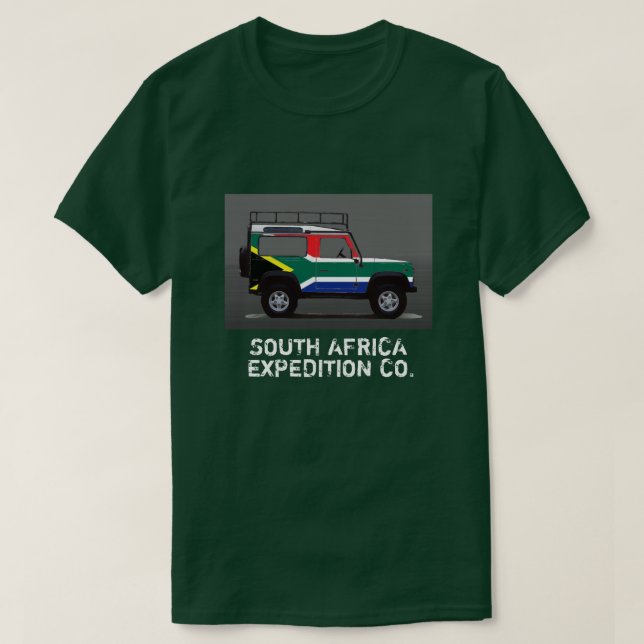 CAMISETA SUDÁFRICA (Diseño del anverso)