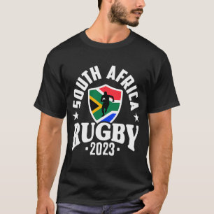 Camiseta Sudáfrica: Apoyo al equipo sudafricano de rugby