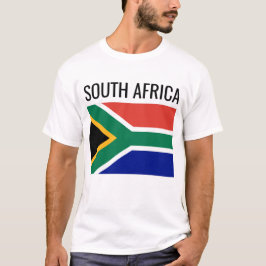 Camiseta Sudáfrica // Bandera Nacional del País Mundial