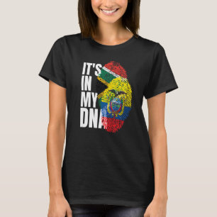 Camiseta Sudáfrica + Ecuador mezcla patrimonio de ADN Fla
