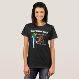 Camiseta Sudáfrica en la Copa Mundial de Fútbol 2023