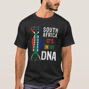Camiseta Sudáfrica está en mi ADN Orgulloso sudafricano