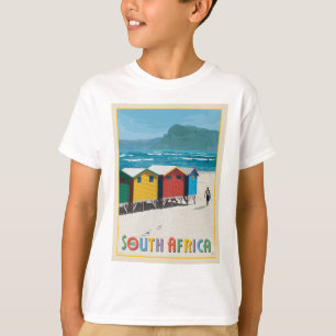 Camiseta Sudáfrica   Playa de Muizenberg