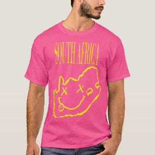 Camiseta Sudáfrica vibrante x ojos Happy Face te desata