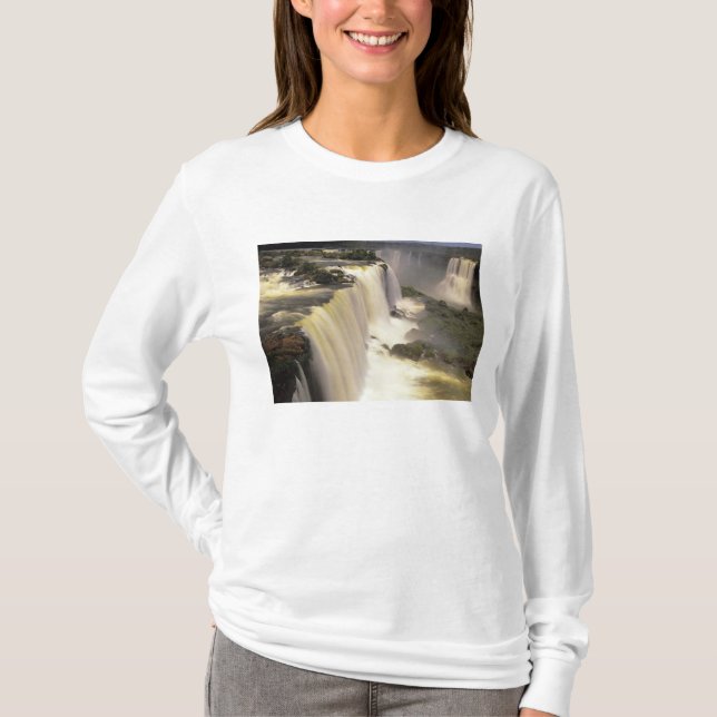 Camiseta Sudamérica, Brasil, cataratas Igwacu, Igwazu (Anverso)