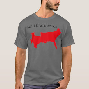 Camiseta Sudamérica sureña estados unidos