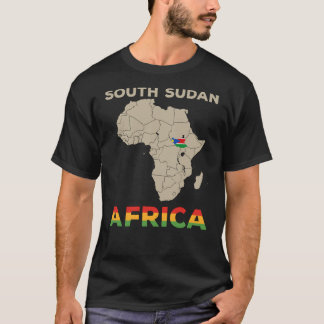 Camiseta Sudán del Sur-África