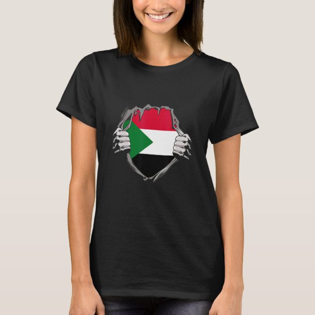 Camiseta Sudan Flag (Anverso)