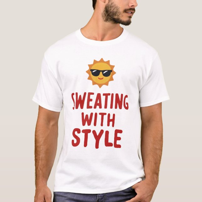 Camiseta Sudar con estilo (Anverso)