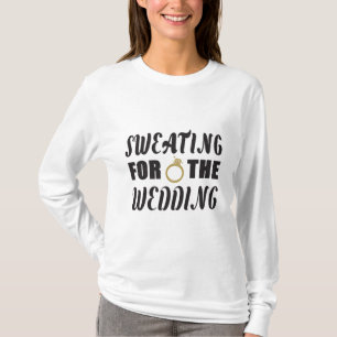 Camiseta Sudar por la boda