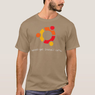 Camiseta sudo apt-get install caffein 