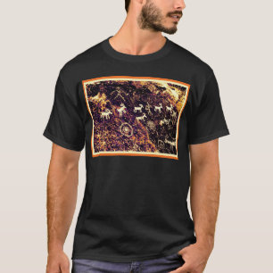 CAMISETA SUDOESTE DEL AMERICANO DEL DESIERTO DE NEVADA DE