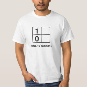 Camiseta Sudoku binario