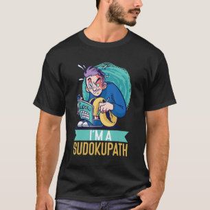 Camiseta Sudoku Puzzle Sudoku Sudoku Sudoku resolver la cua