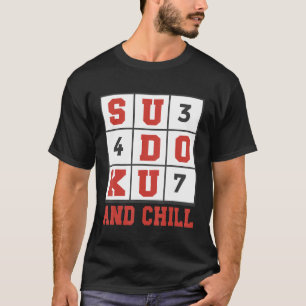 Camiseta Sudoku Sudoku Puzzle Sudoku Sudoku resolver la mat