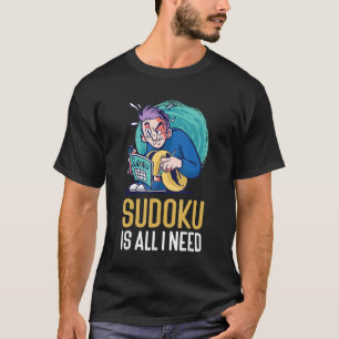 Camiseta Sudoku Sudoku Puzzle Sudoku Sudoku resolver la mat