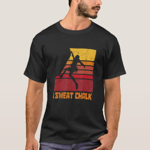 Camiseta Sudor Cl De Montañismo Gráfica De Chalk