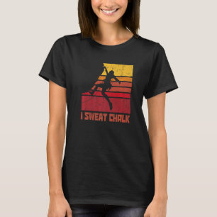 Camiseta Sudor Cl De Montañismo Gráfica De Chalk