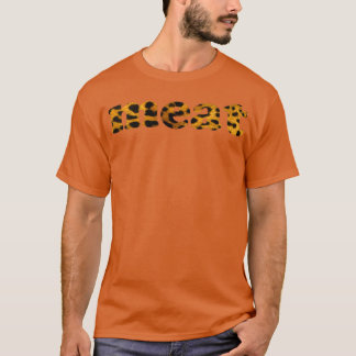 Camiseta Sudor de carne de leopardo