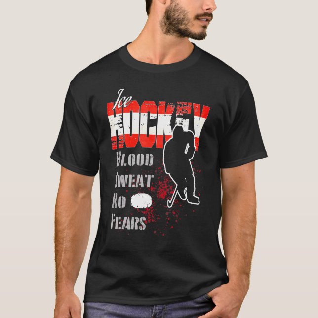 Camiseta Sudor de sangre de hincha austriaco sin miedo hock (Anverso)
