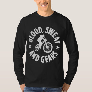 Camiseta Sudor De Sangre Y Ciclismo De Montaña De Los Gears