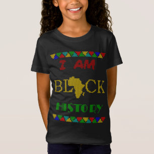 Camiseta Sudor feo Soy Historia Negra Orgullo Negro African